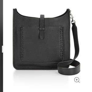 Rebecca Minkoff black leather crossbody